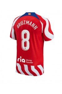 Atletico Madrid Antoine Griezmann #8 Voetbaltruitje Thuis tenue 2022-23 Korte Mouw